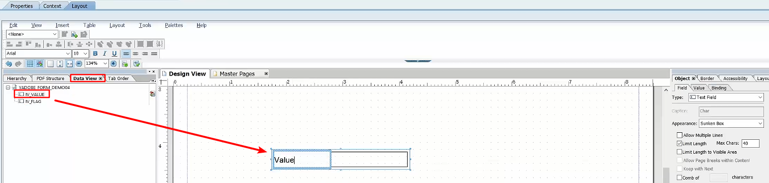 7.编辑Adobe Form_添加元素到Form